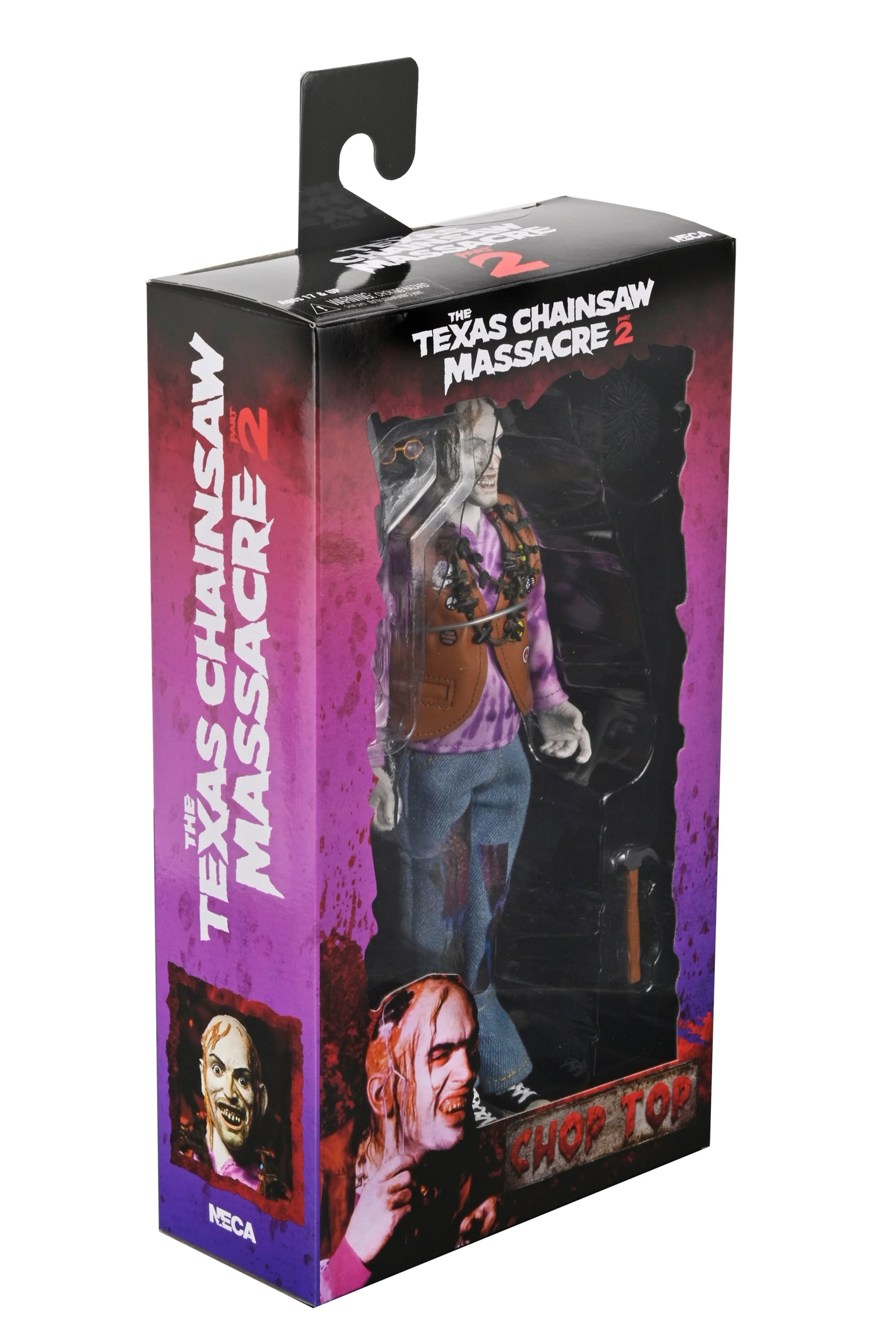 The Texas Chainsaw Massacre 2 - Chop Top 8” Clothed Figure - Image 13