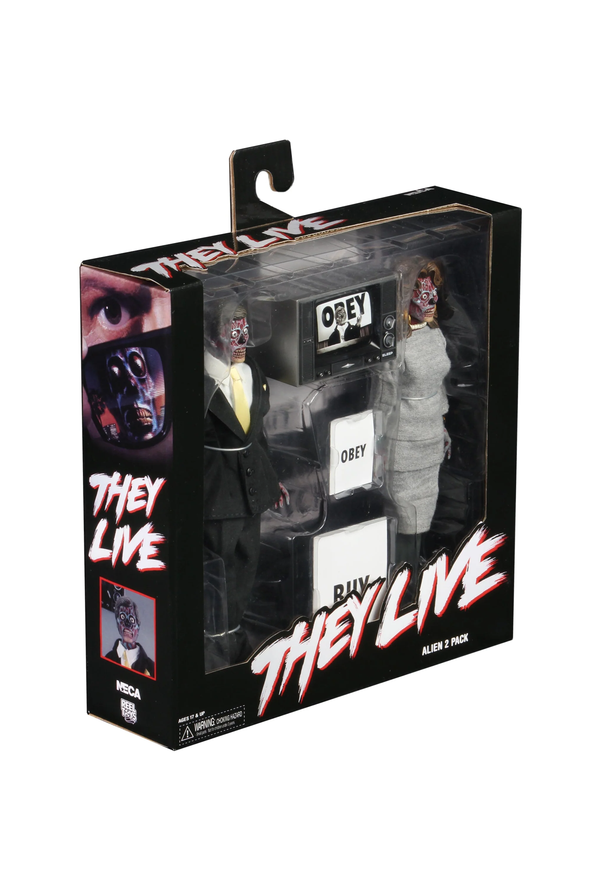 They Live - 8" Clothed Action Figures (Alien 2-Pack) - Image 7
