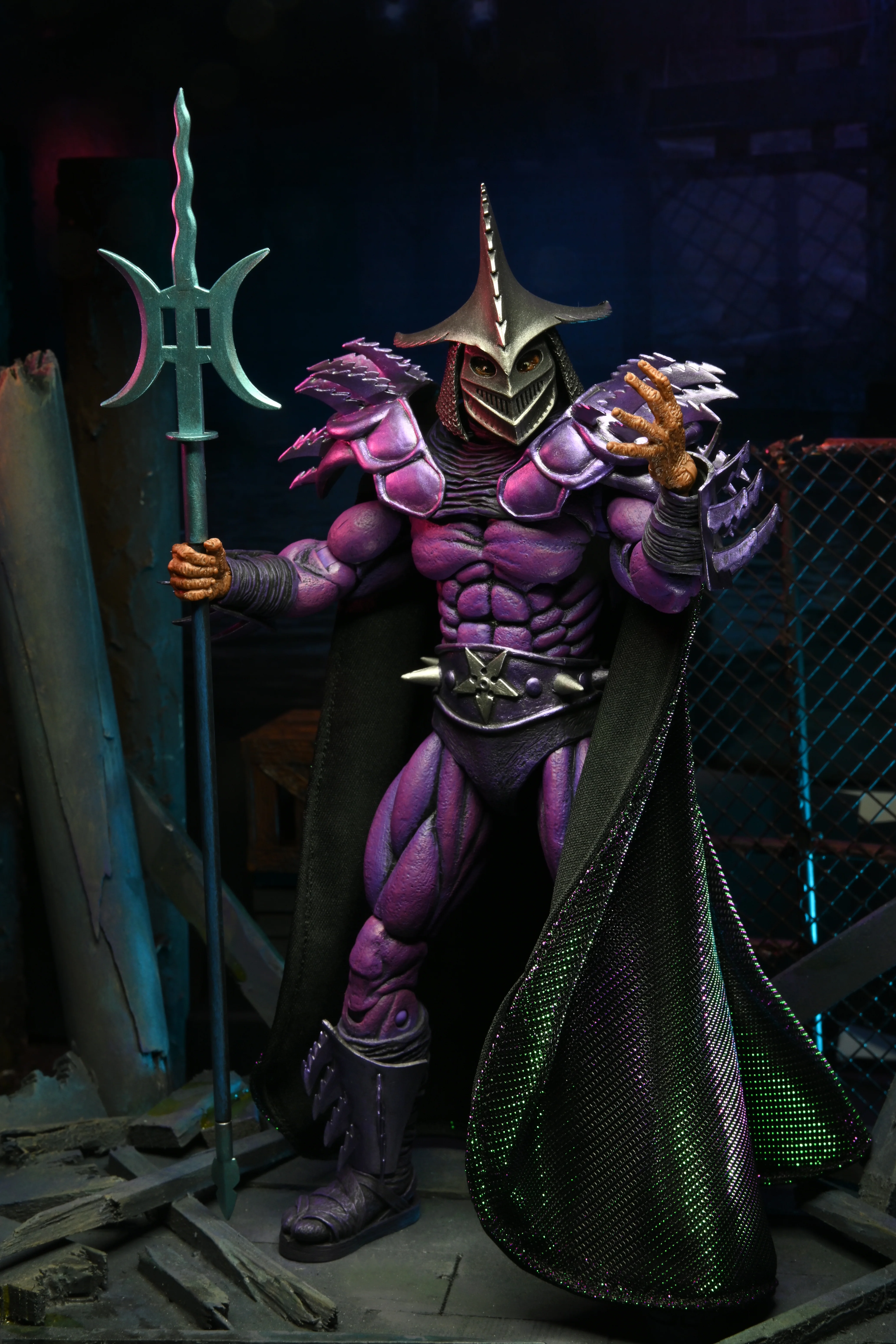 TMNT II: The Secret of the Ooze – 30th Anniversary Super Shredder (European Packaging Homage) 7" Scale Action Figure