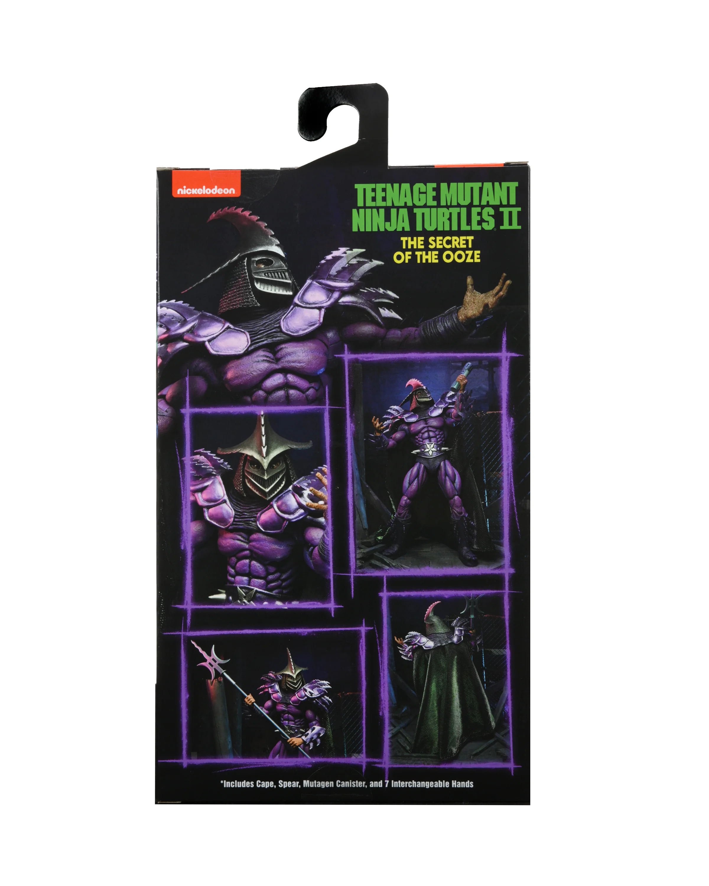 TMNT II: The Secret of the Ooze – 30th Anniversary Super Shredder (European Packaging Homage) 7" Scale Action Figure - Image 13
