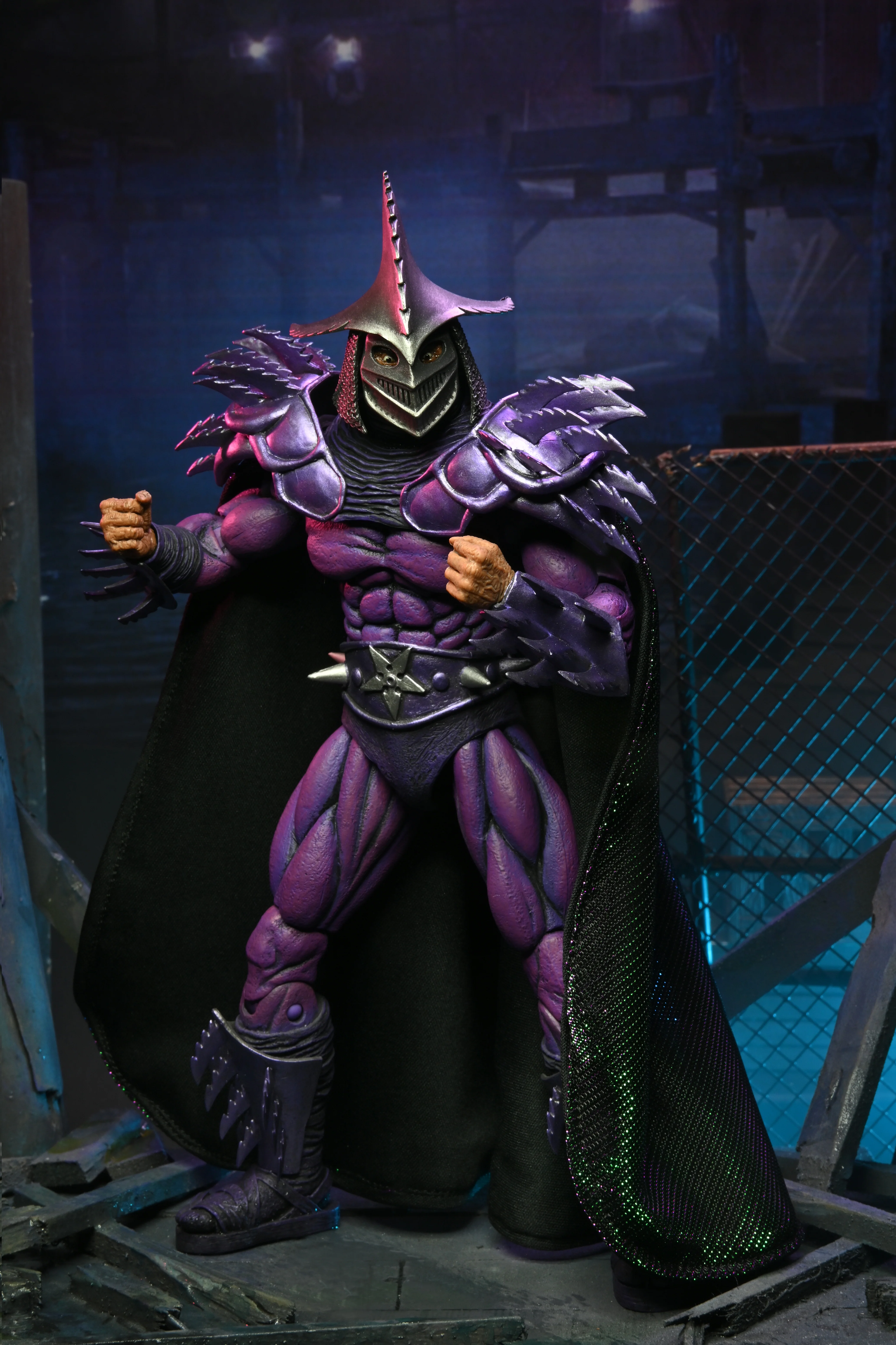 TMNT II: The Secret of the Ooze – 30th Anniversary Super Shredder (European Packaging Homage) 7" Scale Action Figure - Image 6