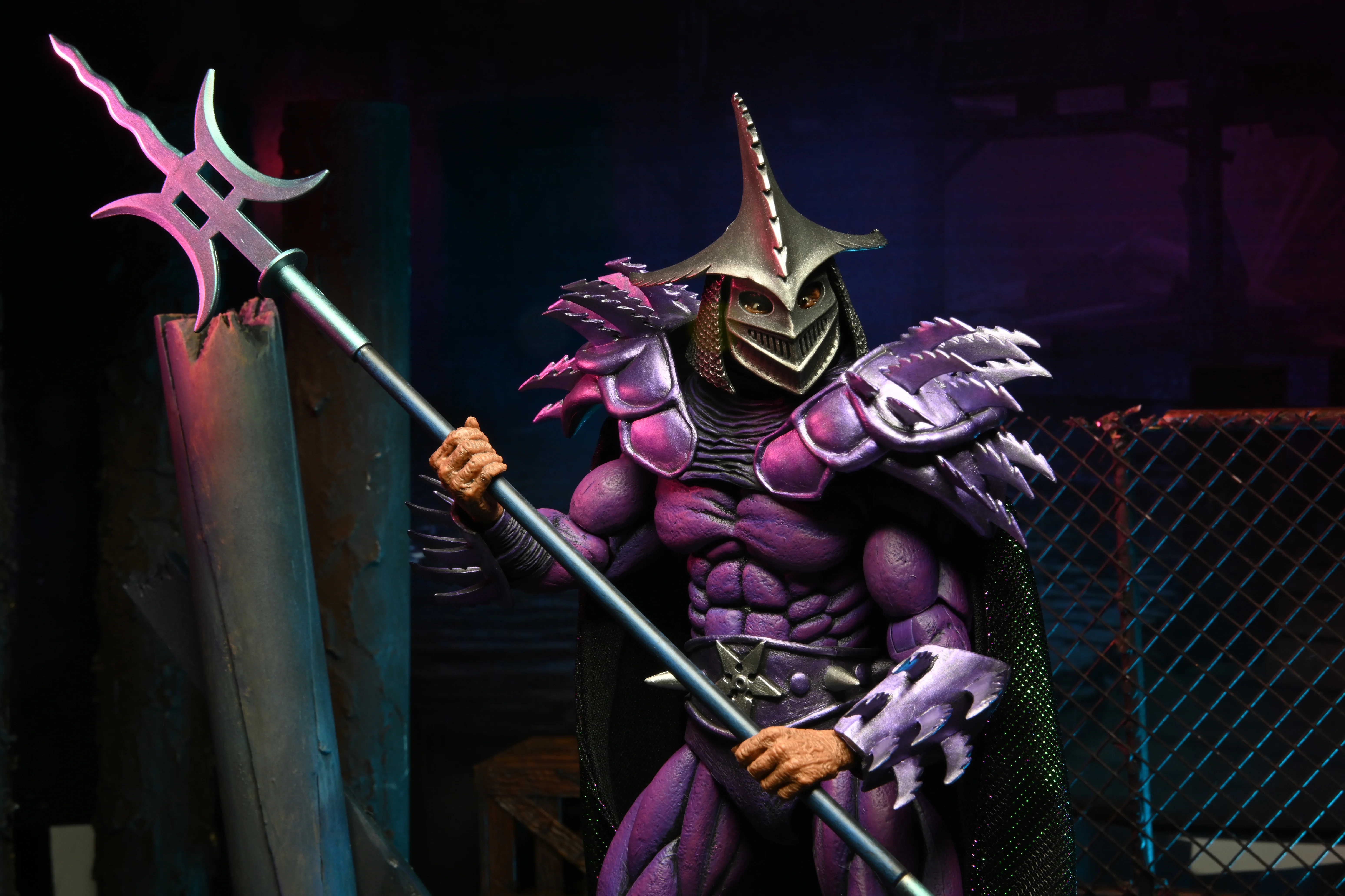 TMNT II: The Secret of the Ooze – 30th Anniversary Super Shredder (European Packaging Homage) 7" Scale Action Figure - Image 9
