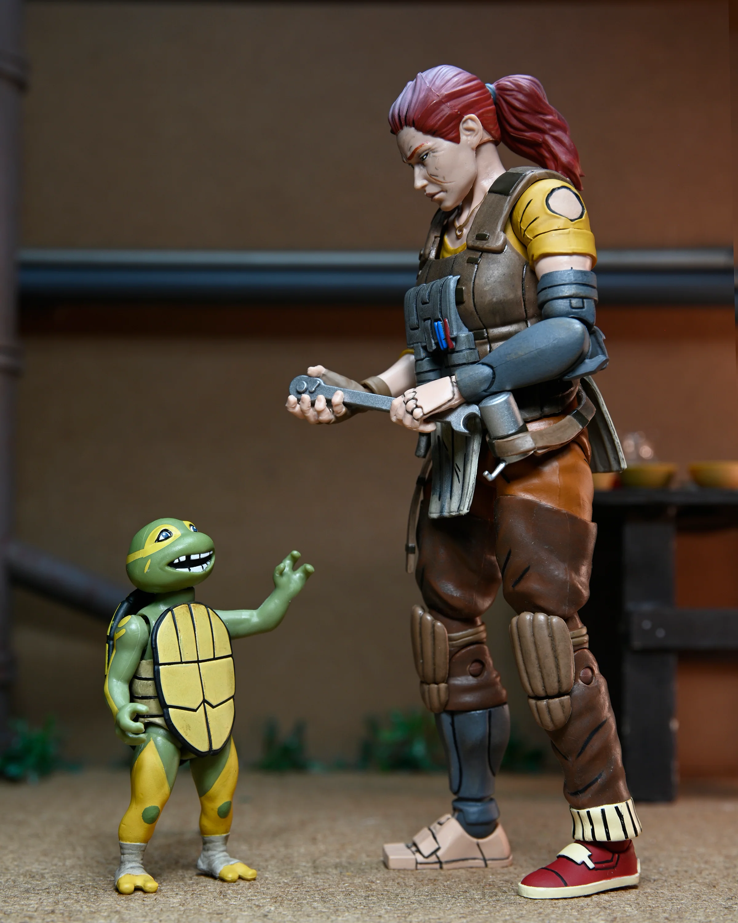 Teenage Mutant Ninja Turtles (The Last Ronin - The Lost Years) - Grammy April and Ultimate Casey Marie with Baby Turtles Yi, Moja, Odyn & Uno Action Figure Bundle - Image 10