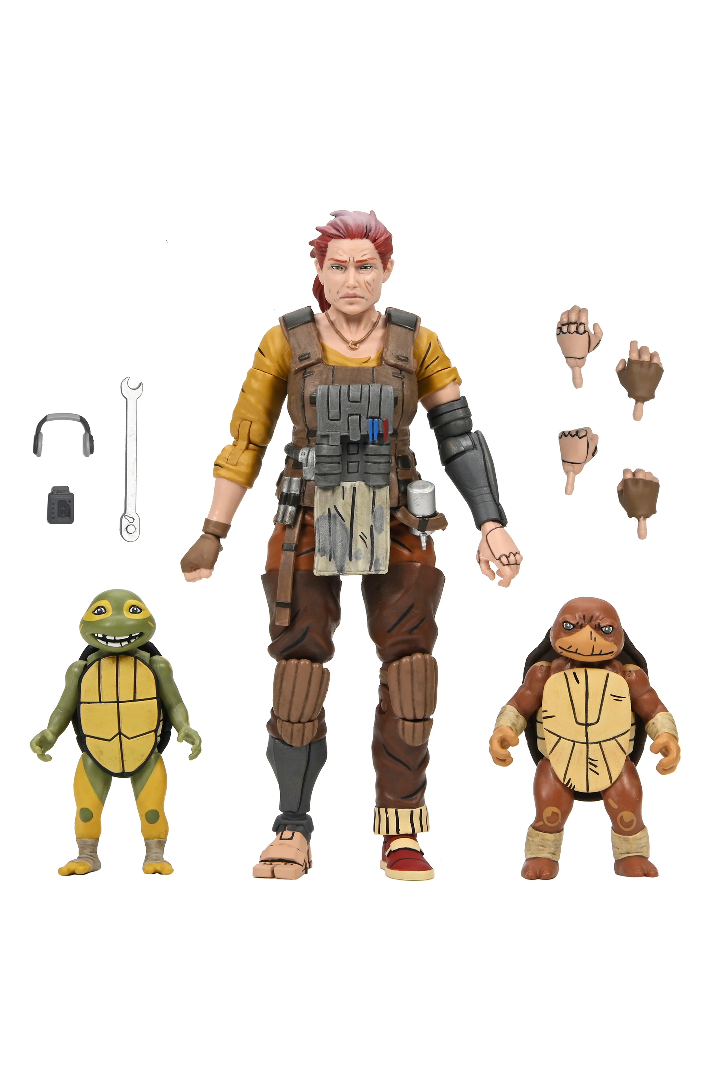 Teenage Mutant Ninja Turtles (The Last Ronin - The Lost Years) - Grammy April and Ultimate Casey Marie with Baby Turtles Yi, Moja, Odyn & Uno Action Figure Bundle - Image 21