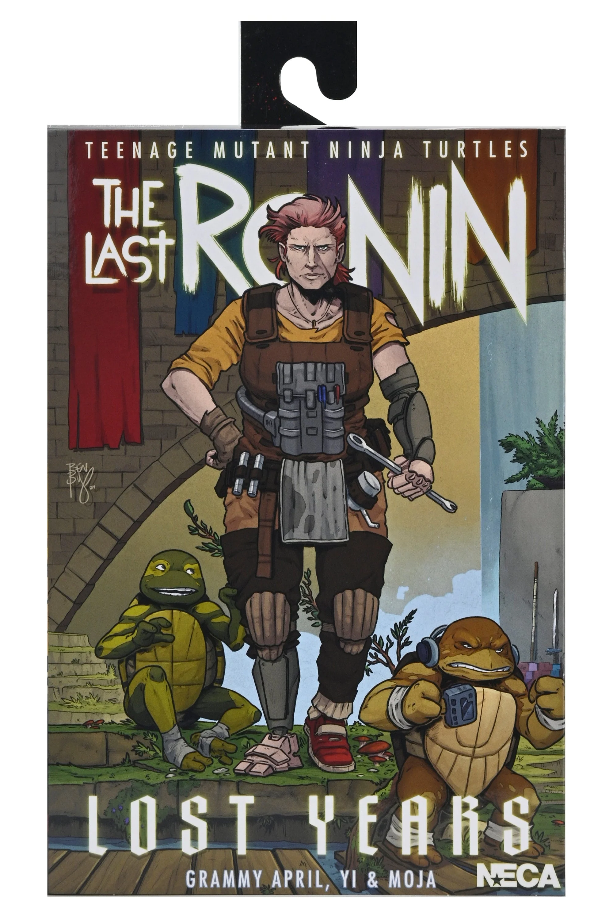 Teenage Mutant Ninja Turtles (The Last Ronin - The Lost Years) - Grammy April and Ultimate Casey Marie with Baby Turtles Yi, Moja, Odyn & Uno Action Figure Bundle - Image 23