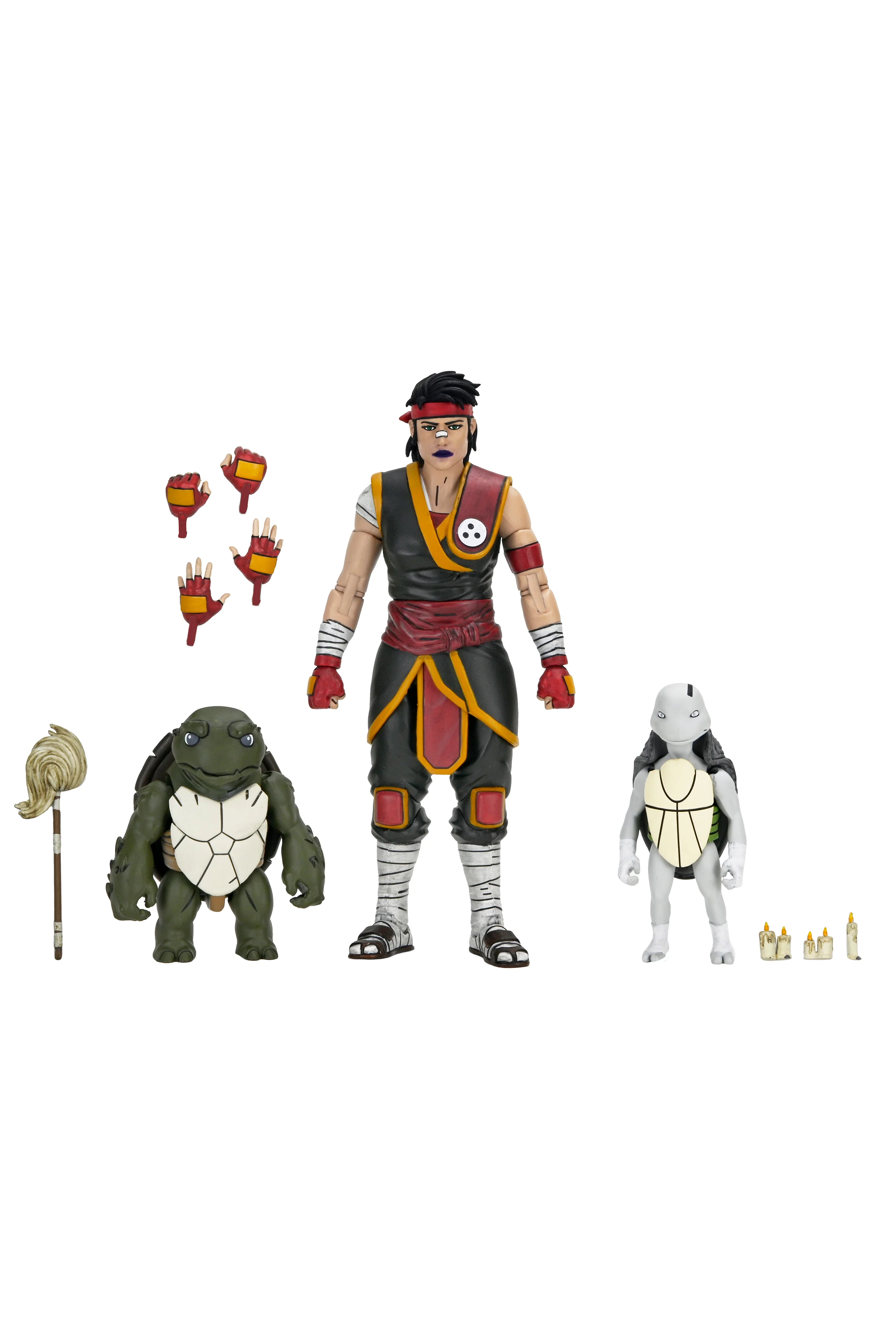 Teenage Mutant Ninja Turtles (The Last Ronin - The Lost Years) - Grammy April and Ultimate Casey Marie with Baby Turtles Yi, Moja, Odyn & Uno Action Figure Bundle - Image 27