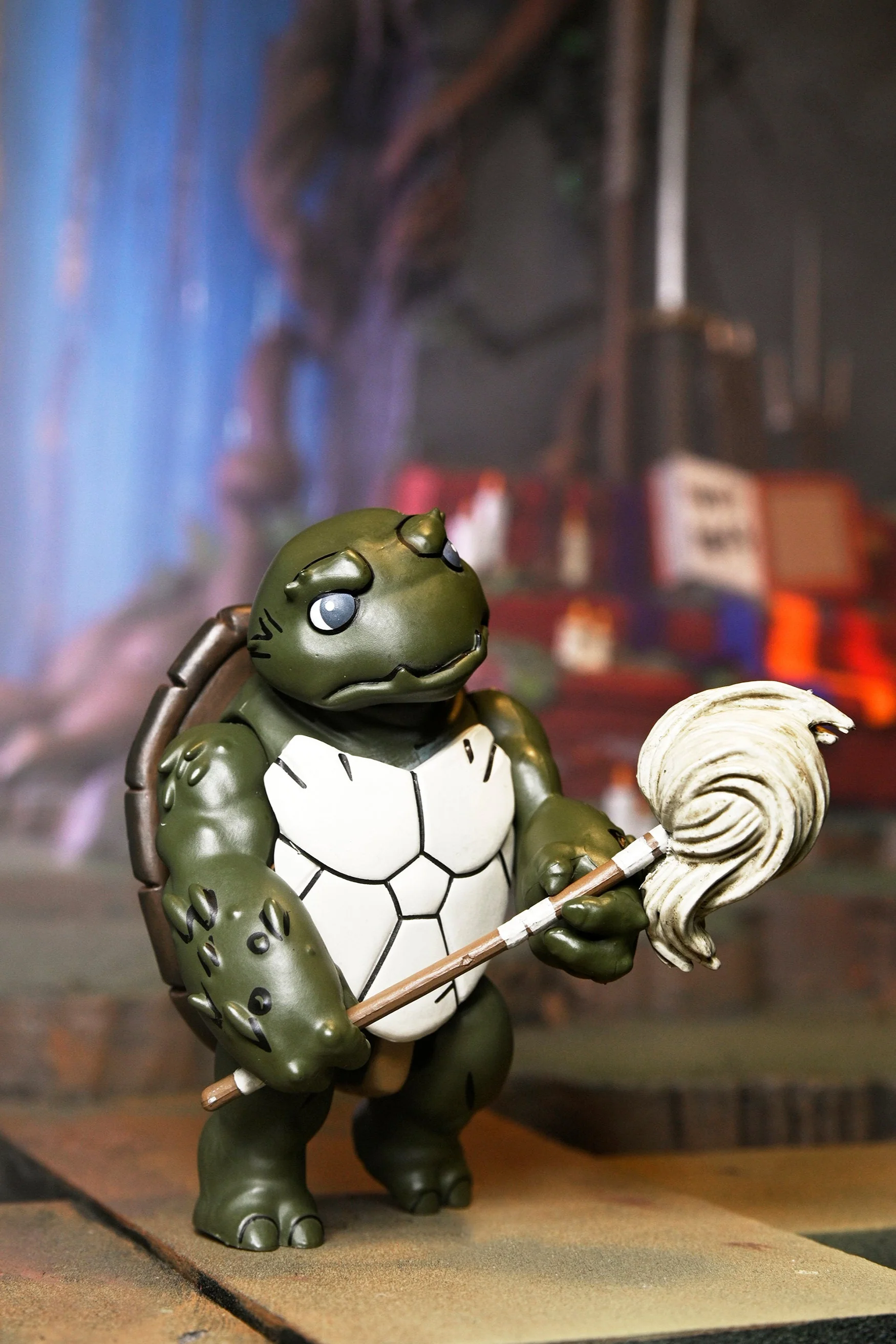 Teenage Mutant Ninja Turtles (The Last Ronin - The Lost Years) - Grammy April and Ultimate Casey Marie with Baby Turtles Yi, Moja, Odyn & Uno Action Figure Bundle - Image 5