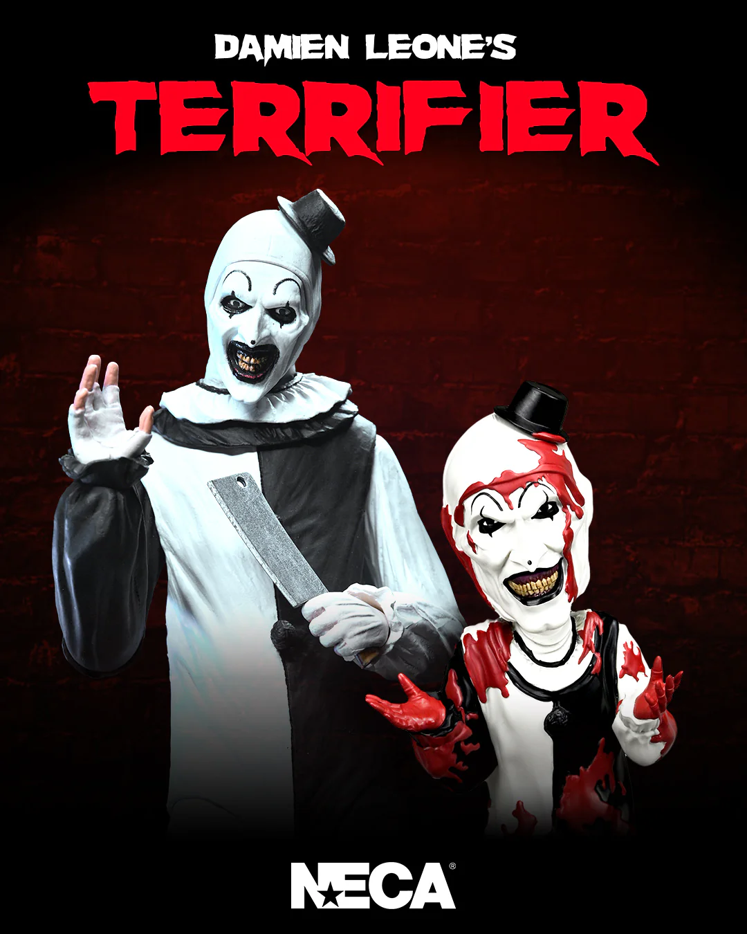 Toony Terrors 6" Scale Action Figure Bundle - Art the Clown, The Grabber, & Babyface Killer - Image 24