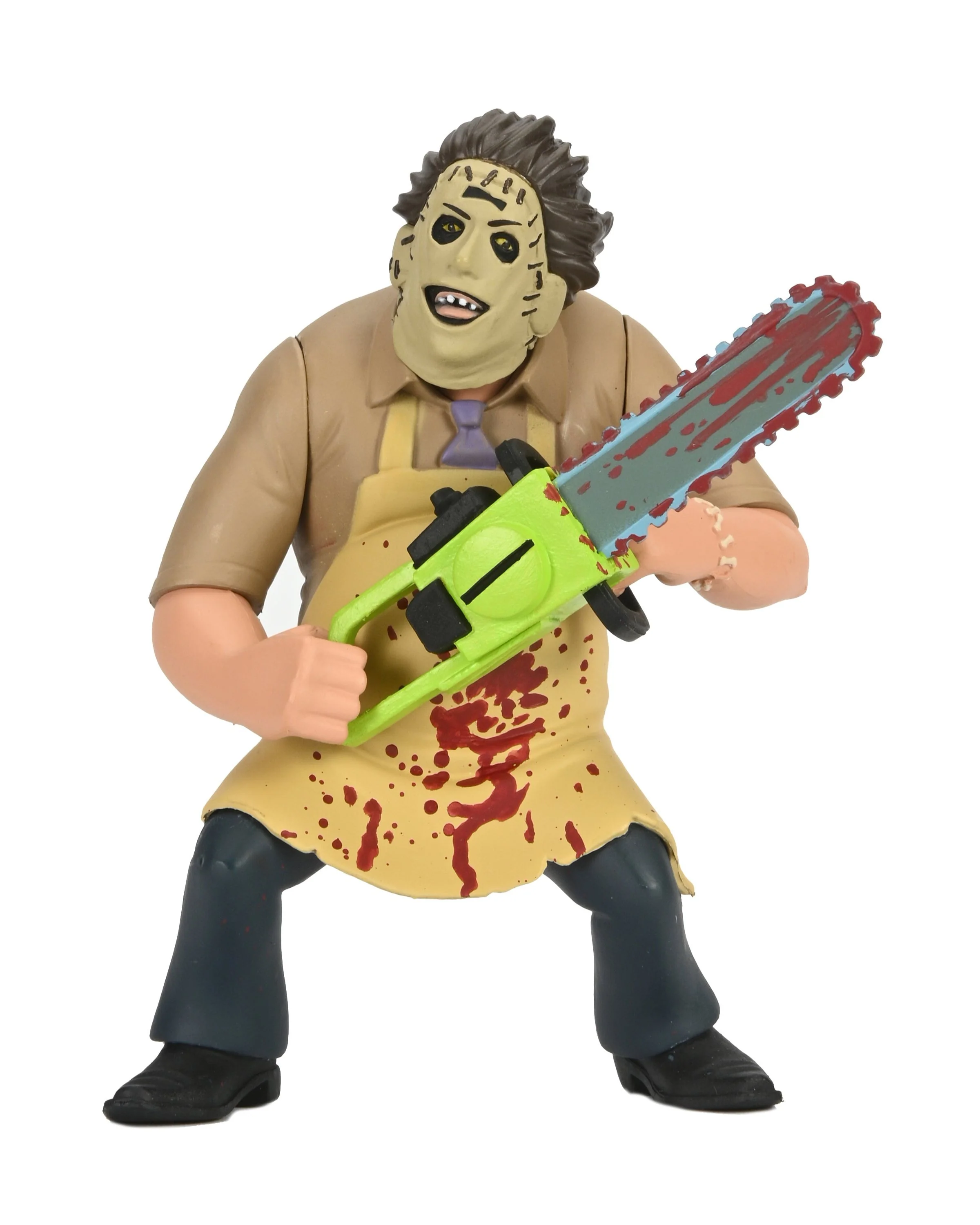 Toony Terrors - Texas Chainsaw Massacre 50th Anniversary Leatherface 6" Scale Action Figure - Image 2