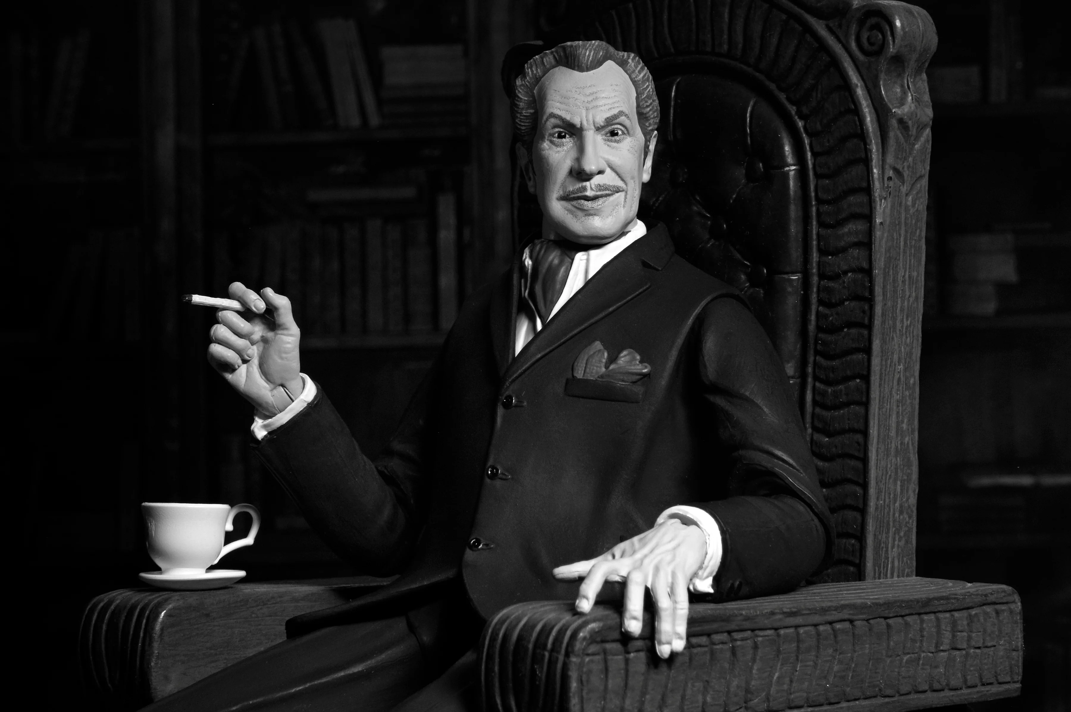 Ultimate Vincent Price 7" Scale Action Figure (Black & White) - Image 16