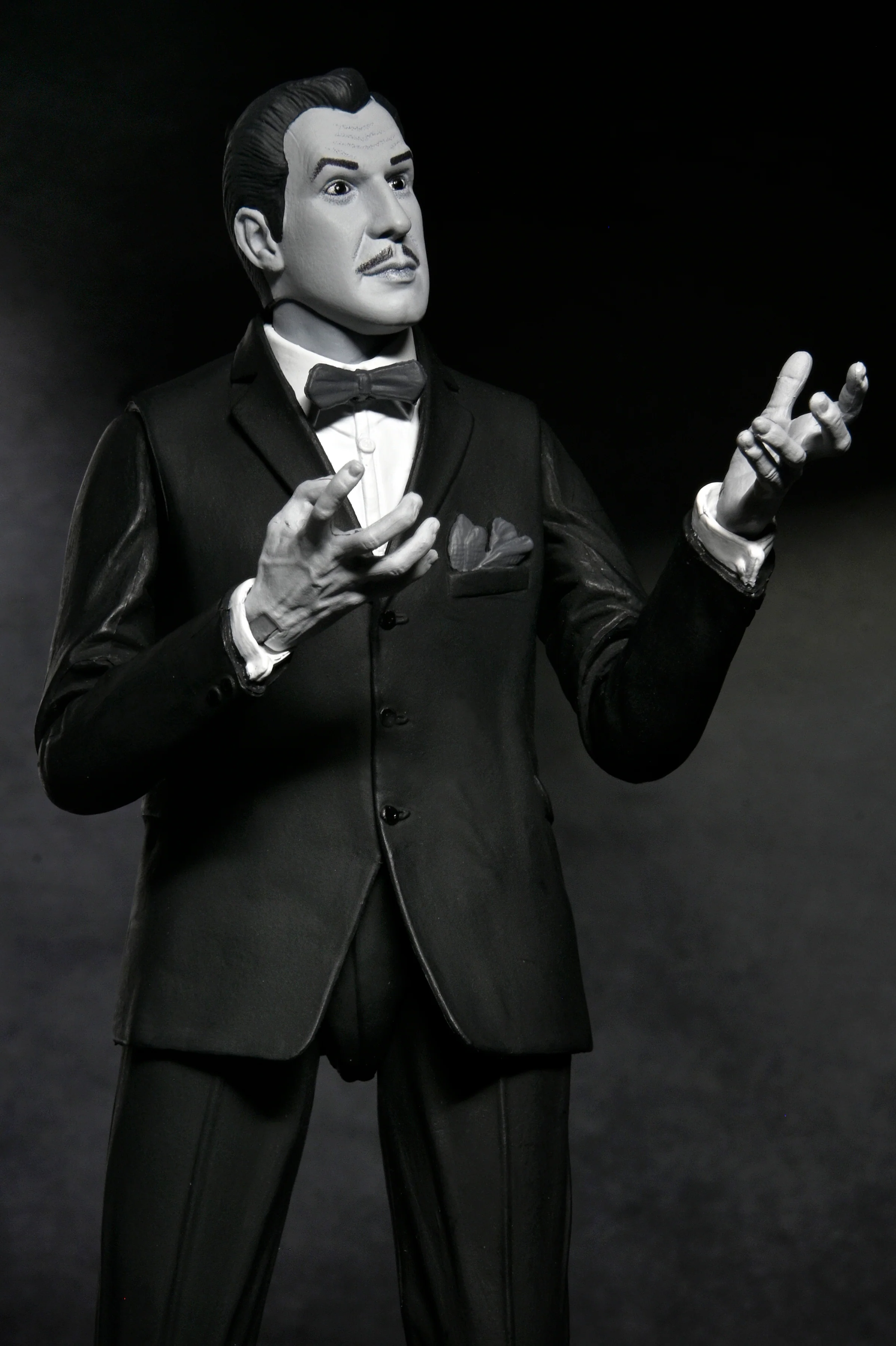 Ultimate Vincent Price 7" Scale Action Figure (Black & White) - Image 3