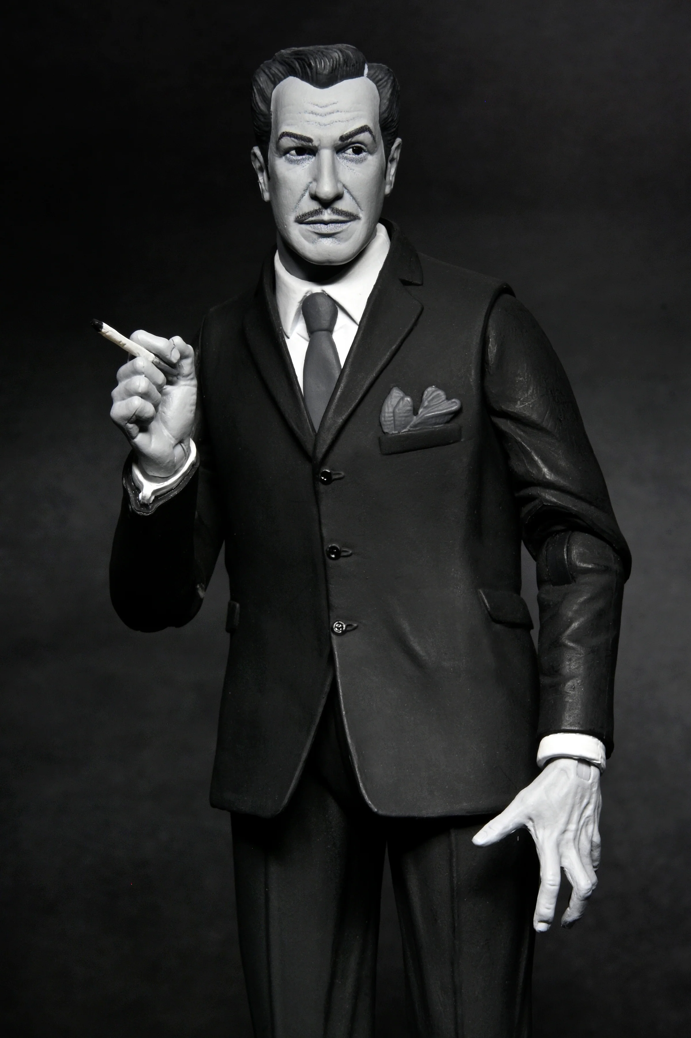 Ultimate Vincent Price 7" Scale Action Figure (Black & White) - Image 9