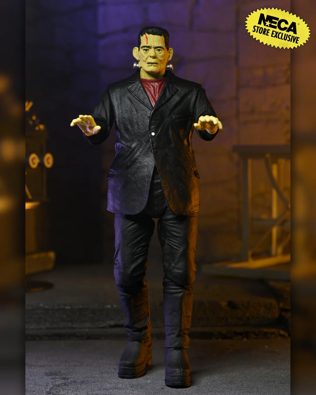 Universal Monsters - Frankenstein, Wolfman, Mummy & Dracula (Classic Movie Monsters) 7” Scale Action Figure Bundle (PRE-ORDER) - Image 2