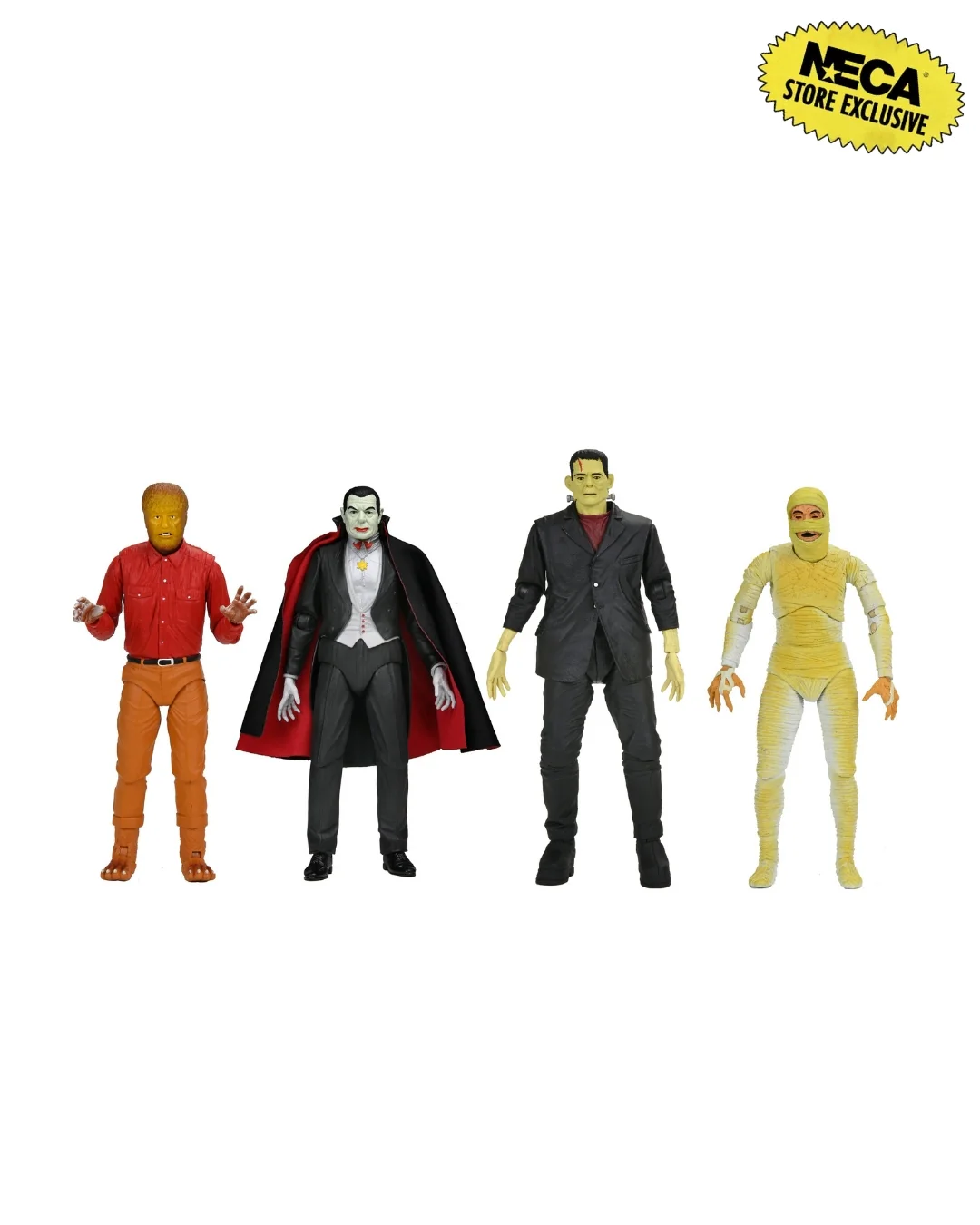 Universal Monsters - Frankenstein, Wolfman, Mummy & Dracula (Classic Movie Monsters) 7” Scale Action Figure Bundle (PRE-ORDER) - Image 22