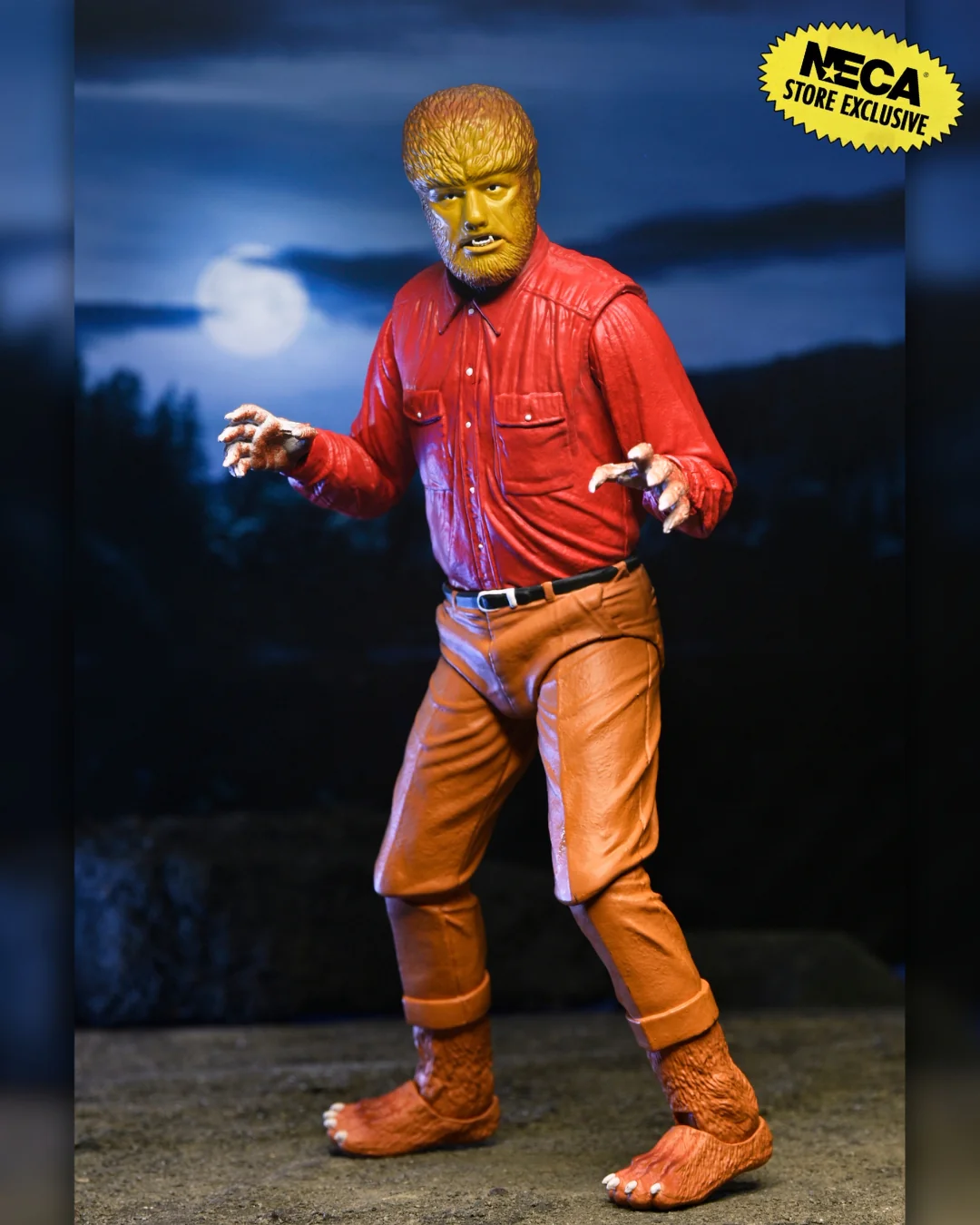 Universal Monsters - Frankenstein, Wolfman, Mummy & Dracula (Classic Movie Monsters) 7” Scale Action Figure Bundle (PRE-ORDER) - Image 6
