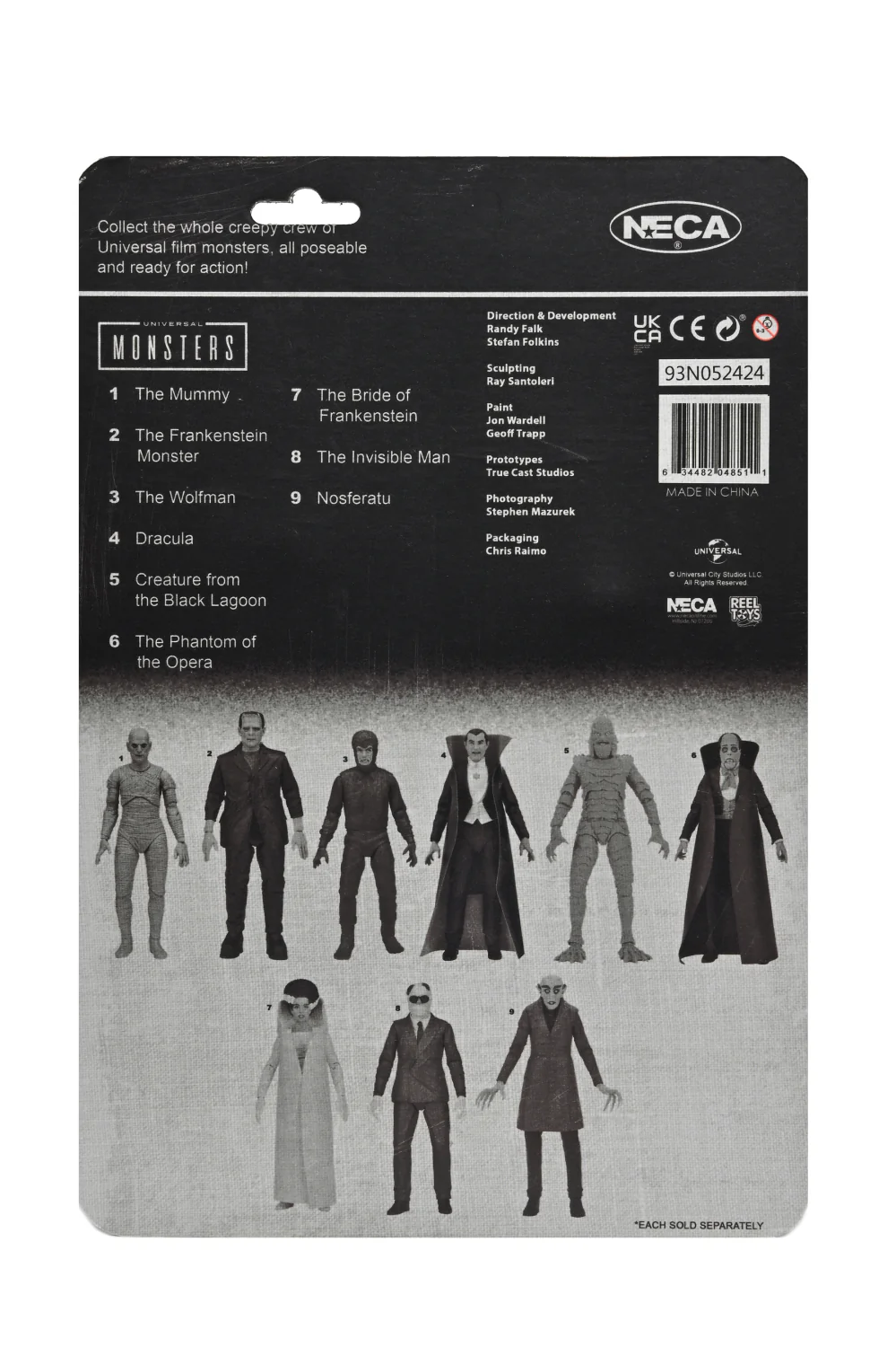 Universal Monsters – Glow-in-the-Dark Retro Invisible Man 7” Scale Action Figure (2024 Con Exclusive) - Image 7