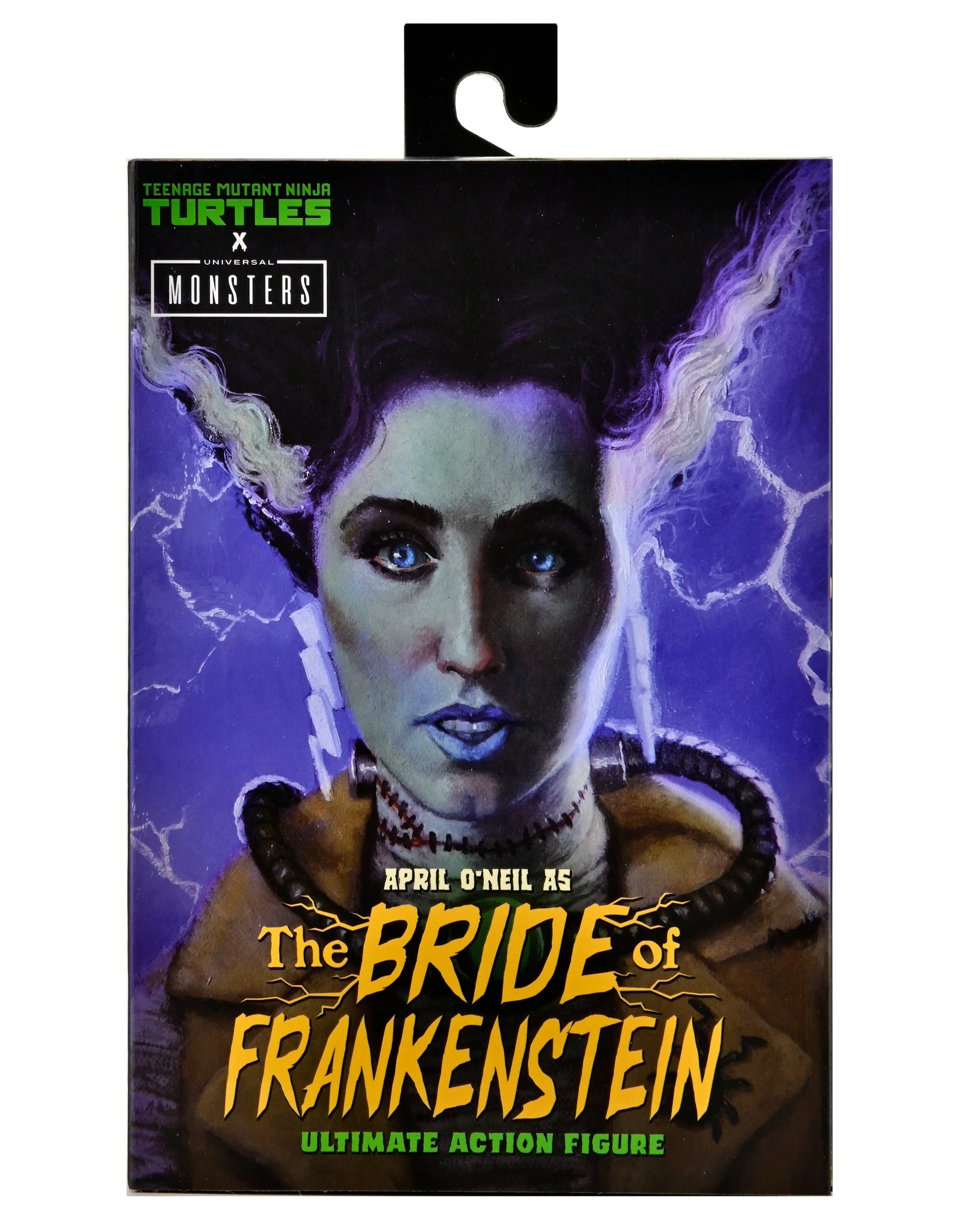 Universal Monsters x Teenage Mutant Ninja Turtles - April as The Bride of Frankenstein 7” Scale Action Figure - Image 18