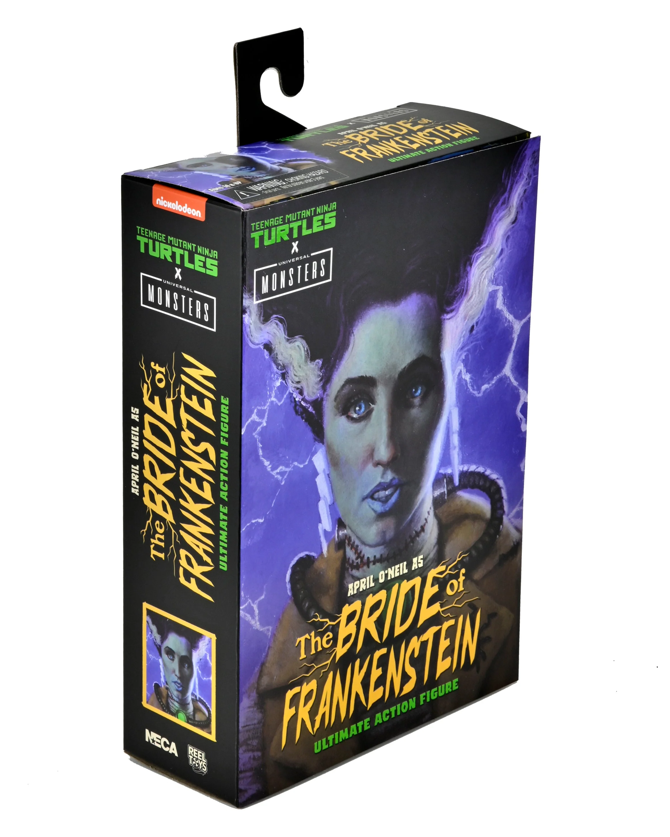 Universal Monsters x Teenage Mutant Ninja Turtles - April as The Bride of Frankenstein 7” Scale Action Figure - Image 20