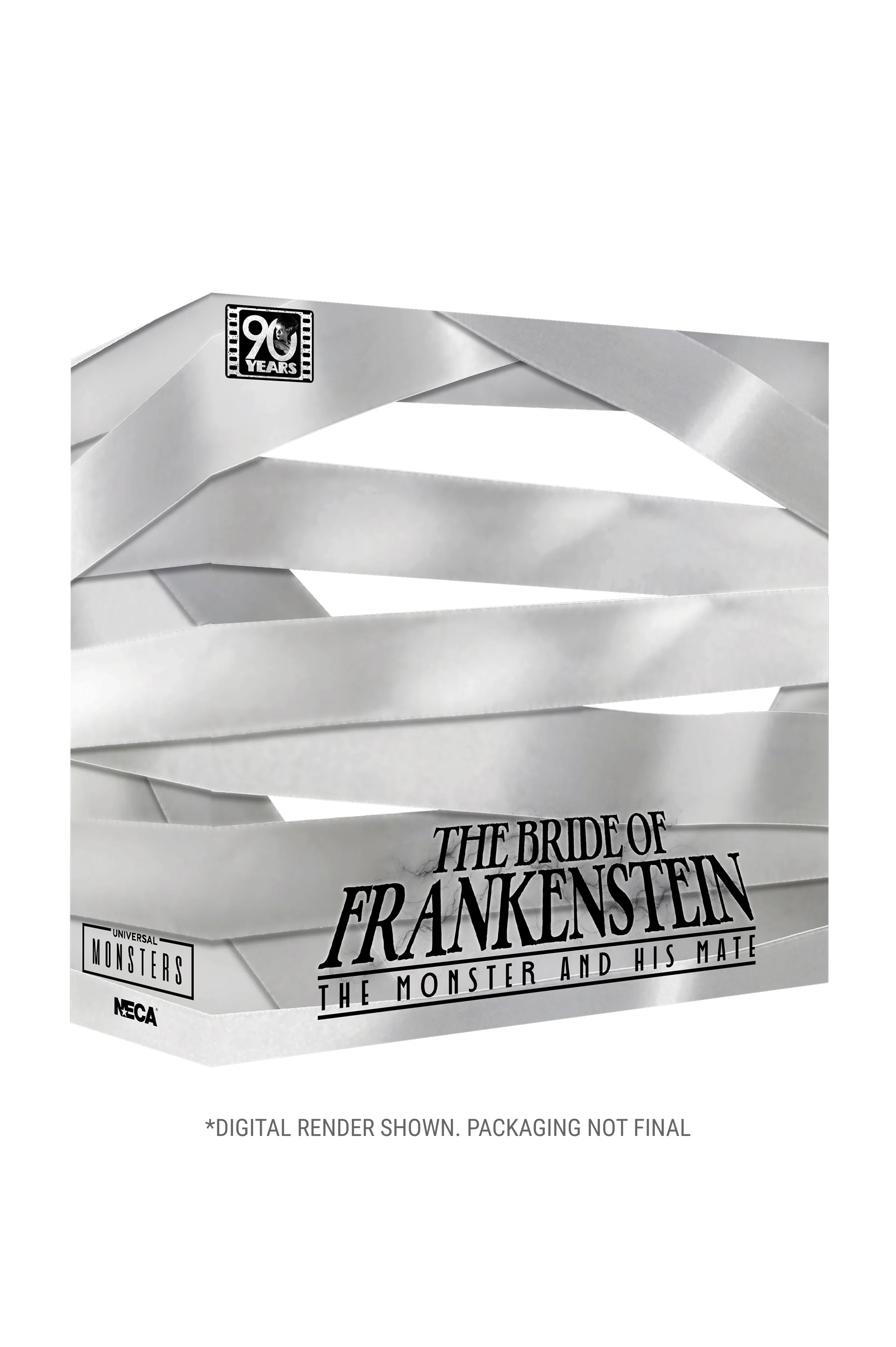Universal Monsters - The Bride of Frankenstein 90th Anniversary The Monster and His Bride 7” Scale Action Figure 2-Pack (PRE-ORDER) - Image 11