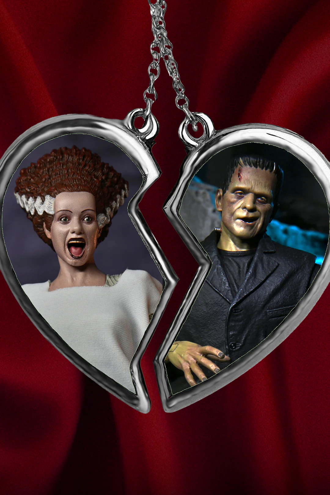 Universal Monsters - Ultimate Frankenstein's Monster & The Bride of Frankenstein 7” Scale Action Figures Bundle