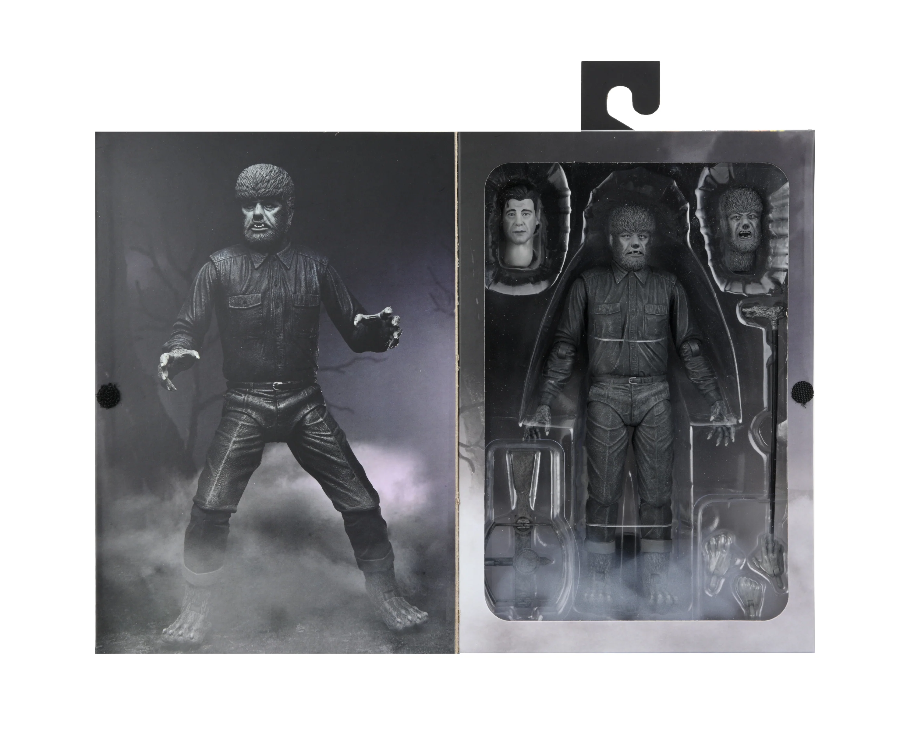 Universal Monsters - Ultimate Wolf Man (Black & White) 7" Scale Action Figure - Image 5