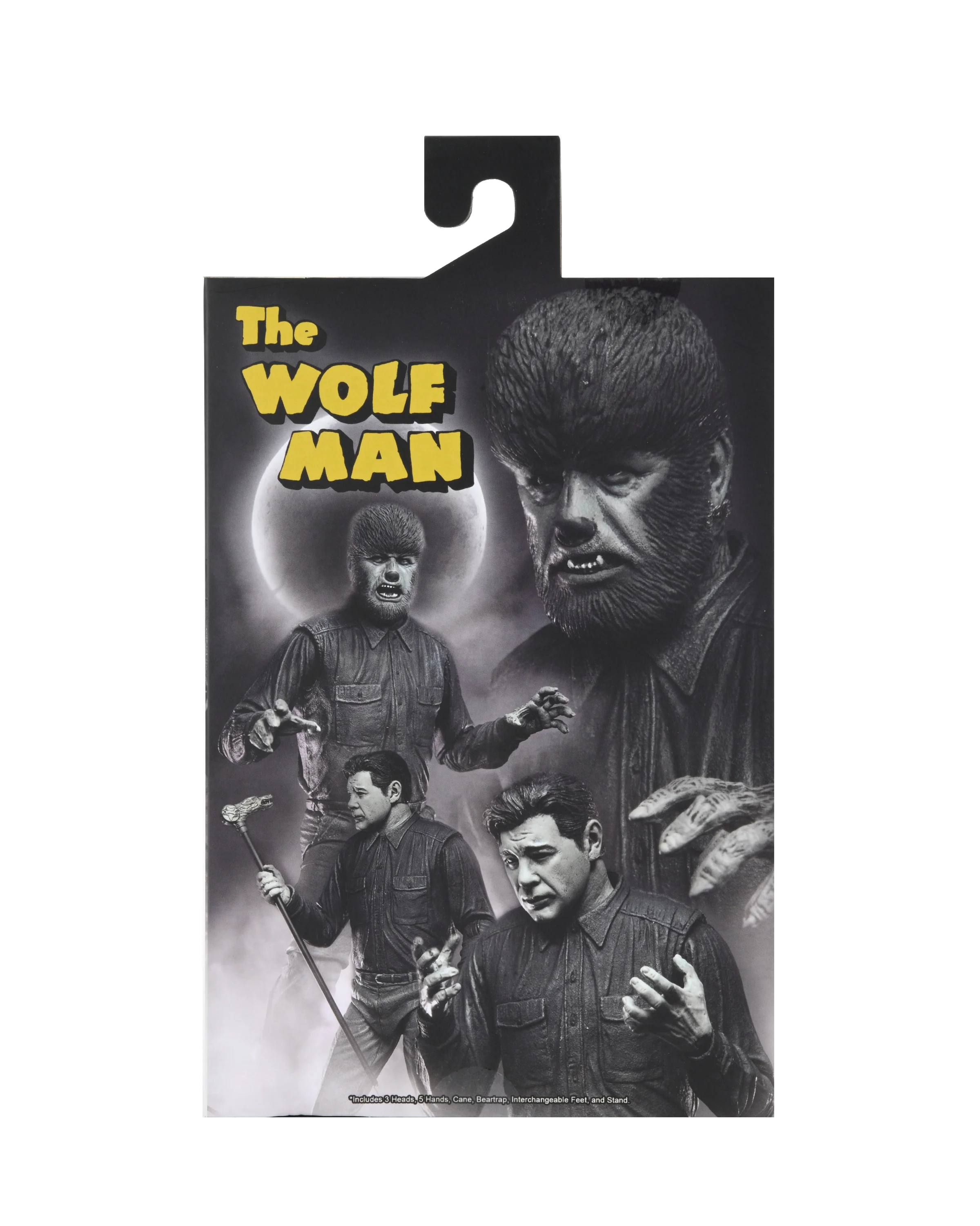 Universal Monsters - Ultimate Wolf Man (Black & White) 7" Scale Action Figure - Image 8
