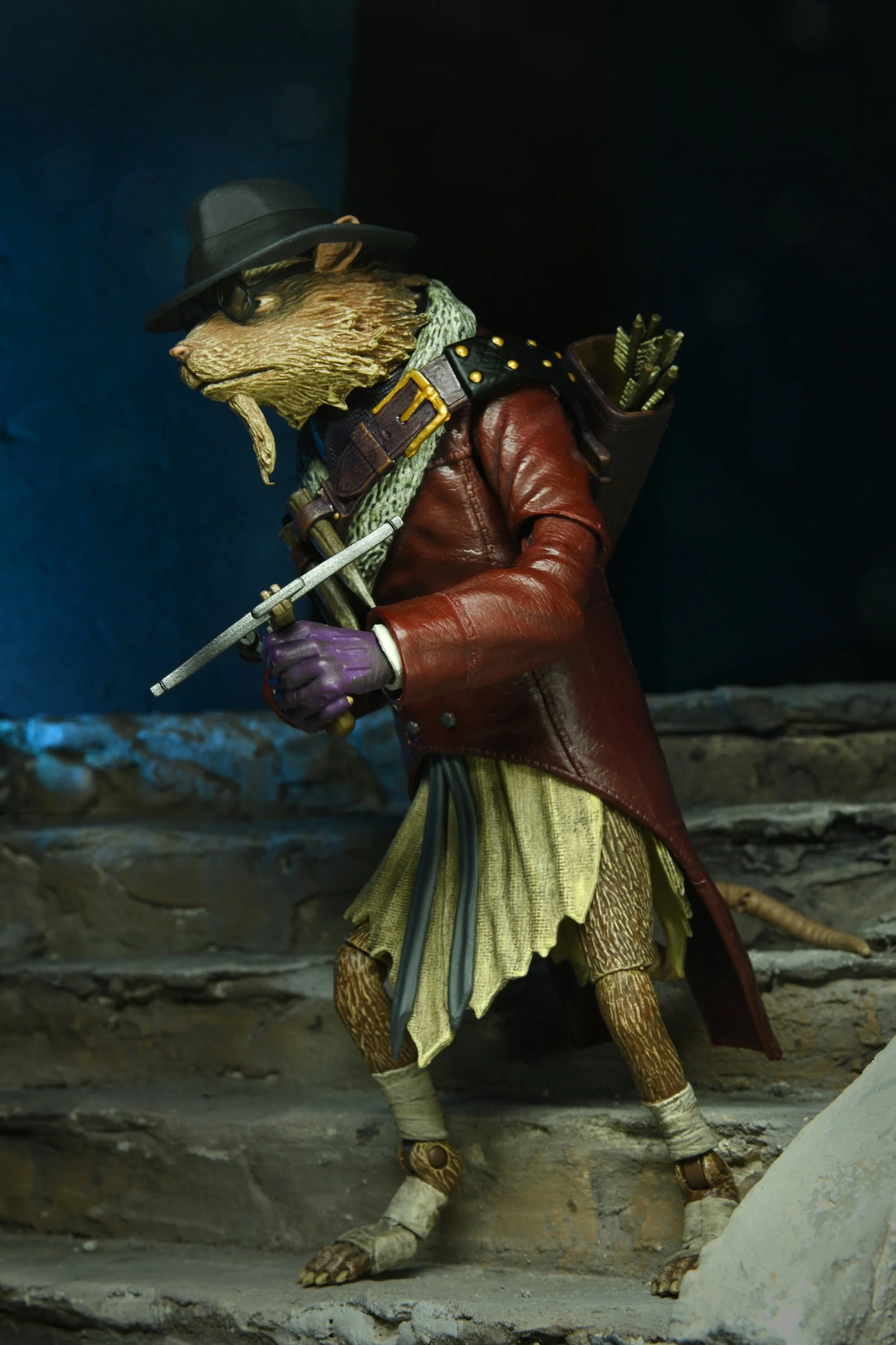 Universal Monsters x Teenage Mutant Ninja Turtles - Shredder as Dracula and Splinter as Van Helsing 7" Scale Action Figure Bundle - Image 22