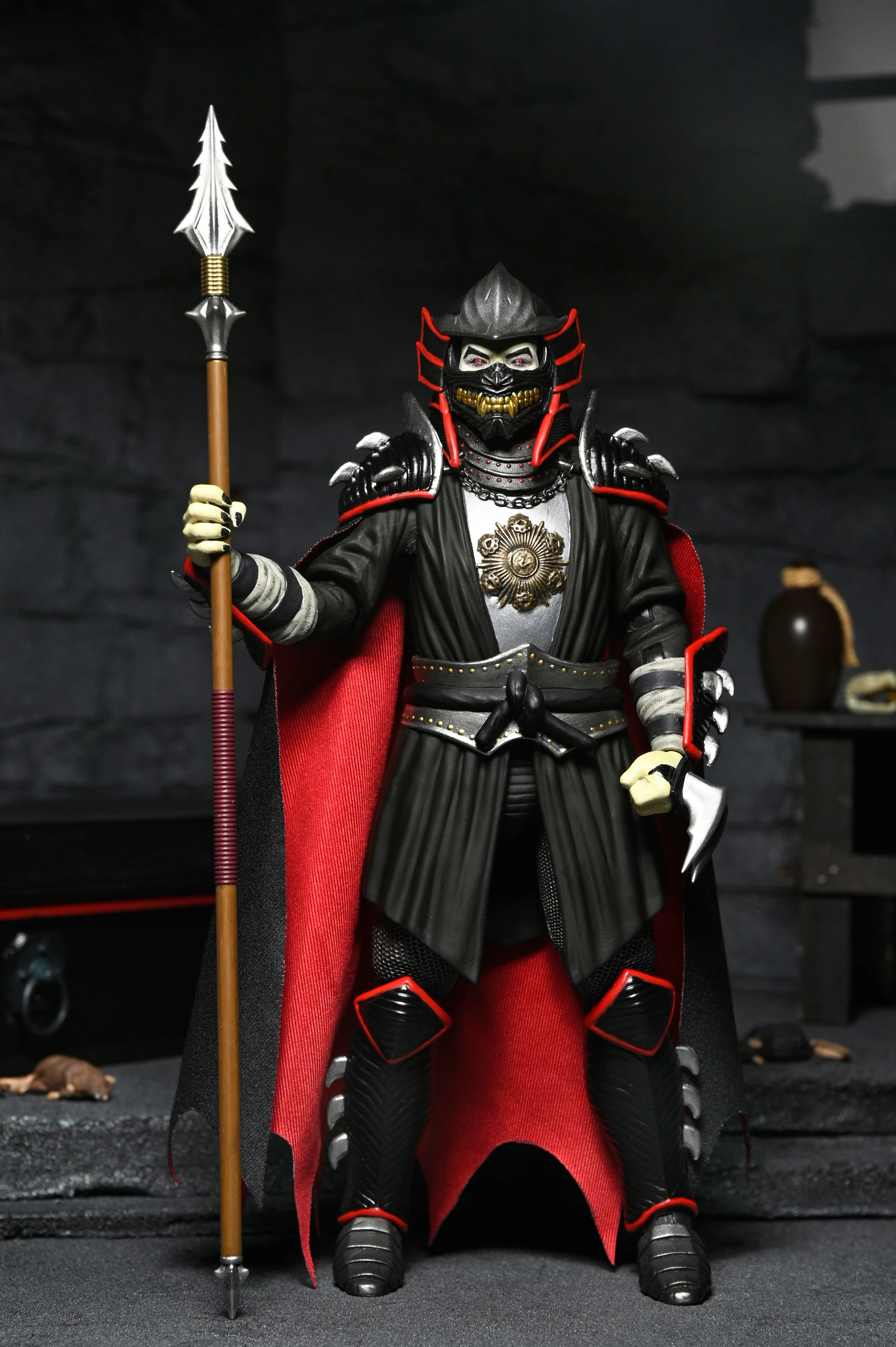 Universal Monsters x Teenage Mutant Ninja Turtles - Shredder as Dracula and Splinter as Van Helsing 7" Scale Action Figure Bundle - Image 7