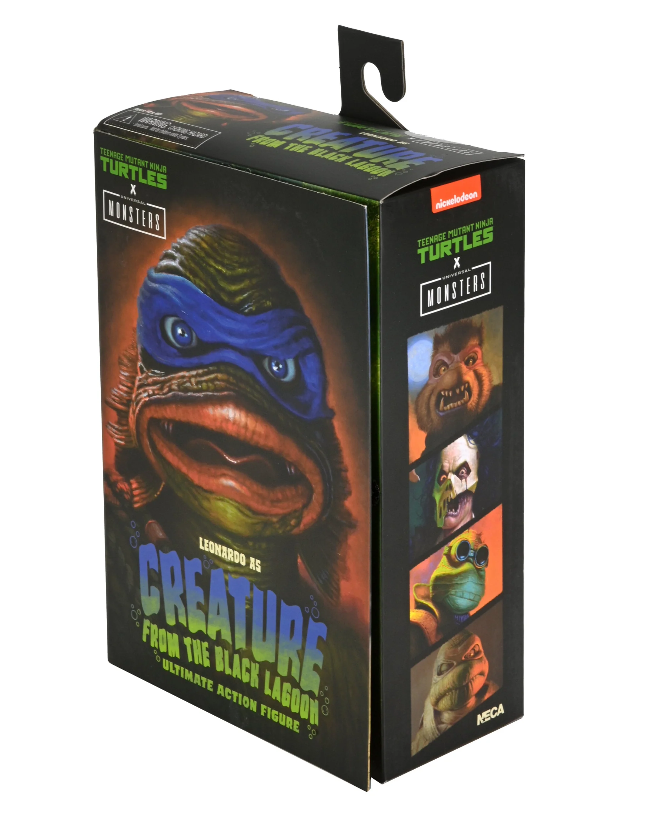 Universal Monsters x Teenage Mutant Ninja Turtles – Ultimate Leonardo as the Creature 7” Scale Action Figure - Image 12