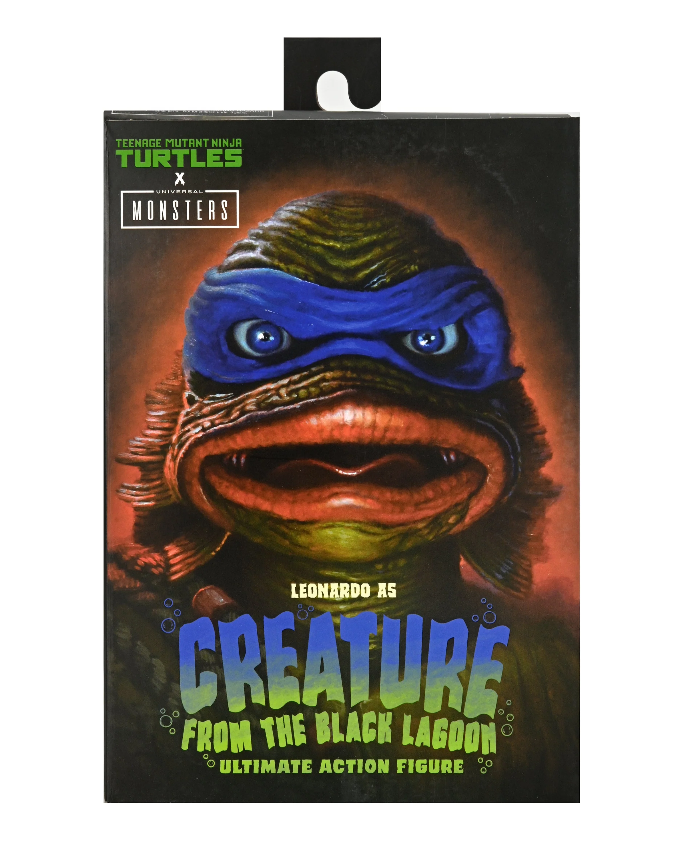Universal Monsters x Teenage Mutant Ninja Turtles – Ultimate Leonardo as the Creature 7” Scale Action Figure - Image 13