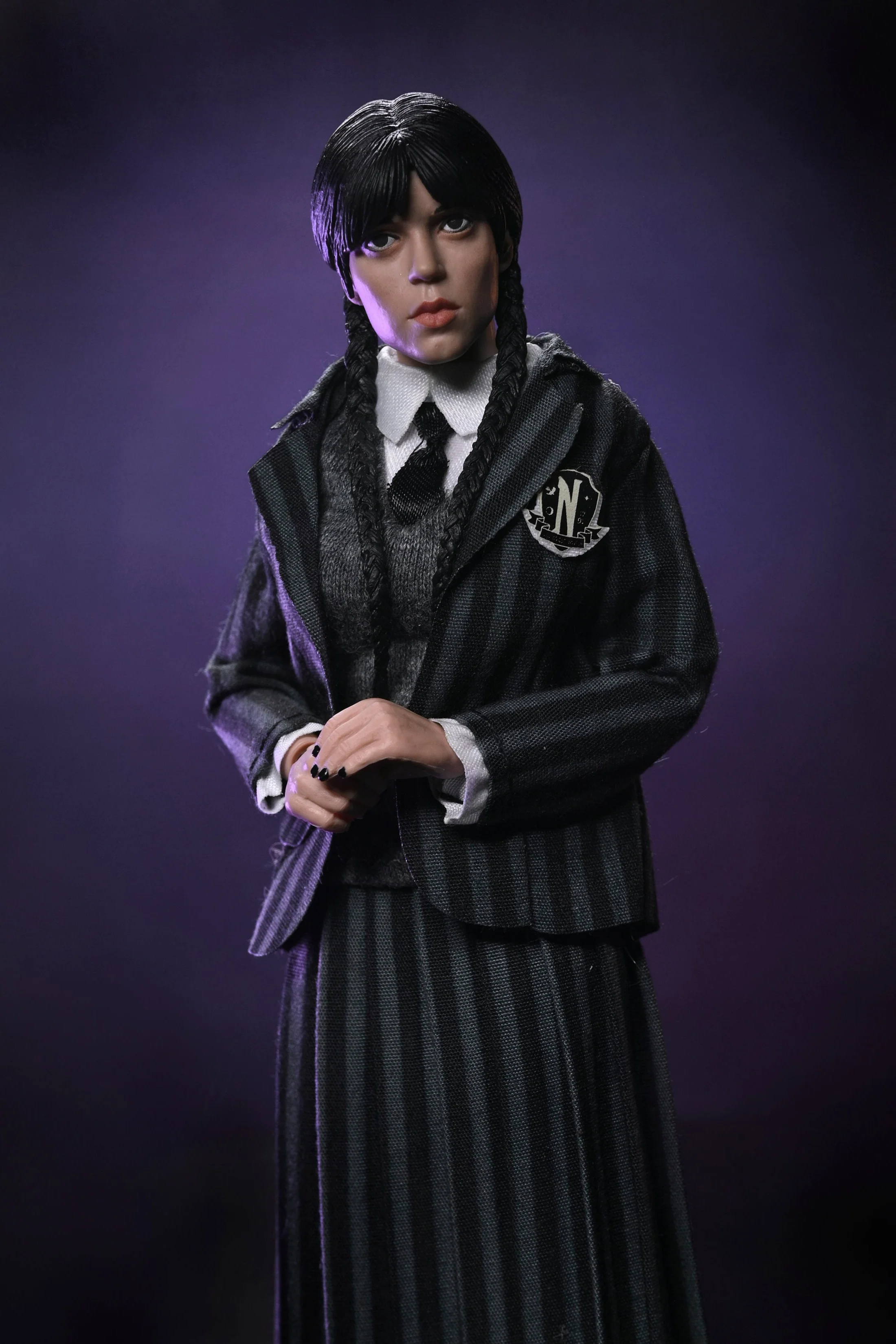 Wednesday - Wednesday Addams (Nevermore Uniform) and Enid 8" Clothed Action Figure 2-Pack - Image 2